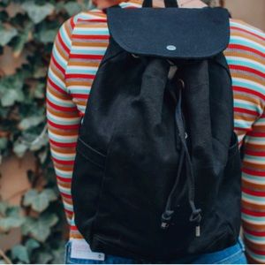 Canvas Drawstring Backpack
